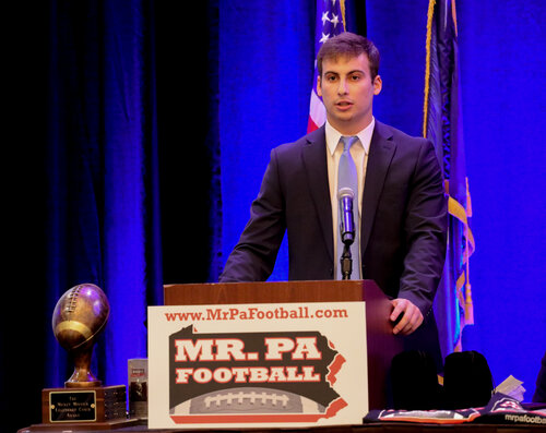 2019 Mr. PA Football Big School Winner Evan Simon