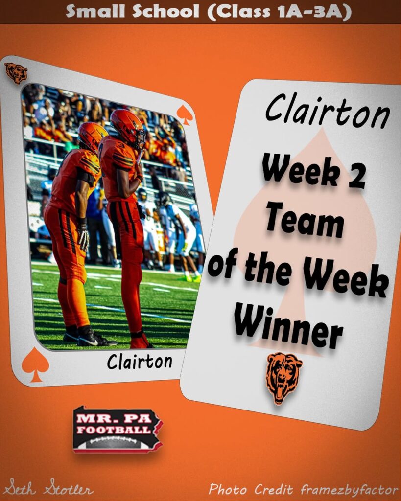 TOW Week 2 Small School - Clairton