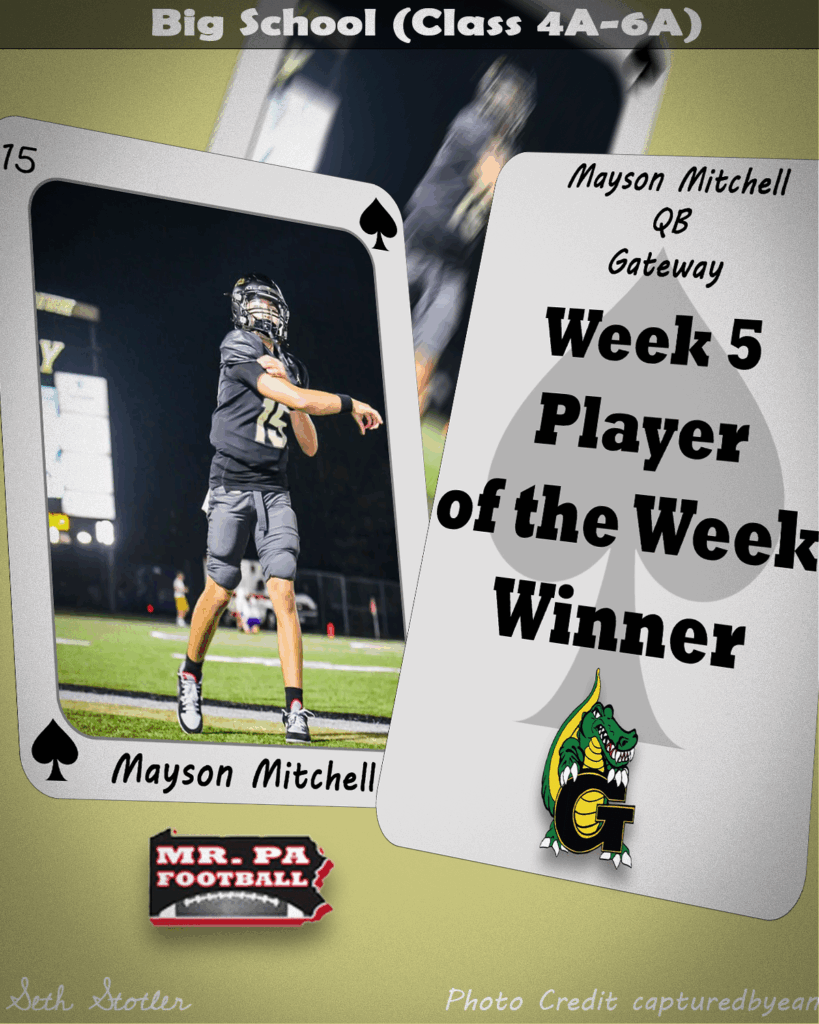 Week 5 Big School POW - Mayson Mitchell