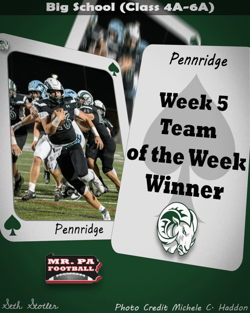 Week 5 Big School TOW - Pennridge