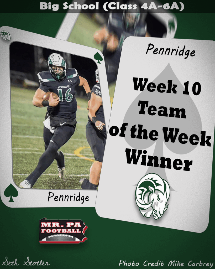 Week 10 Big School TOW - Pennridge