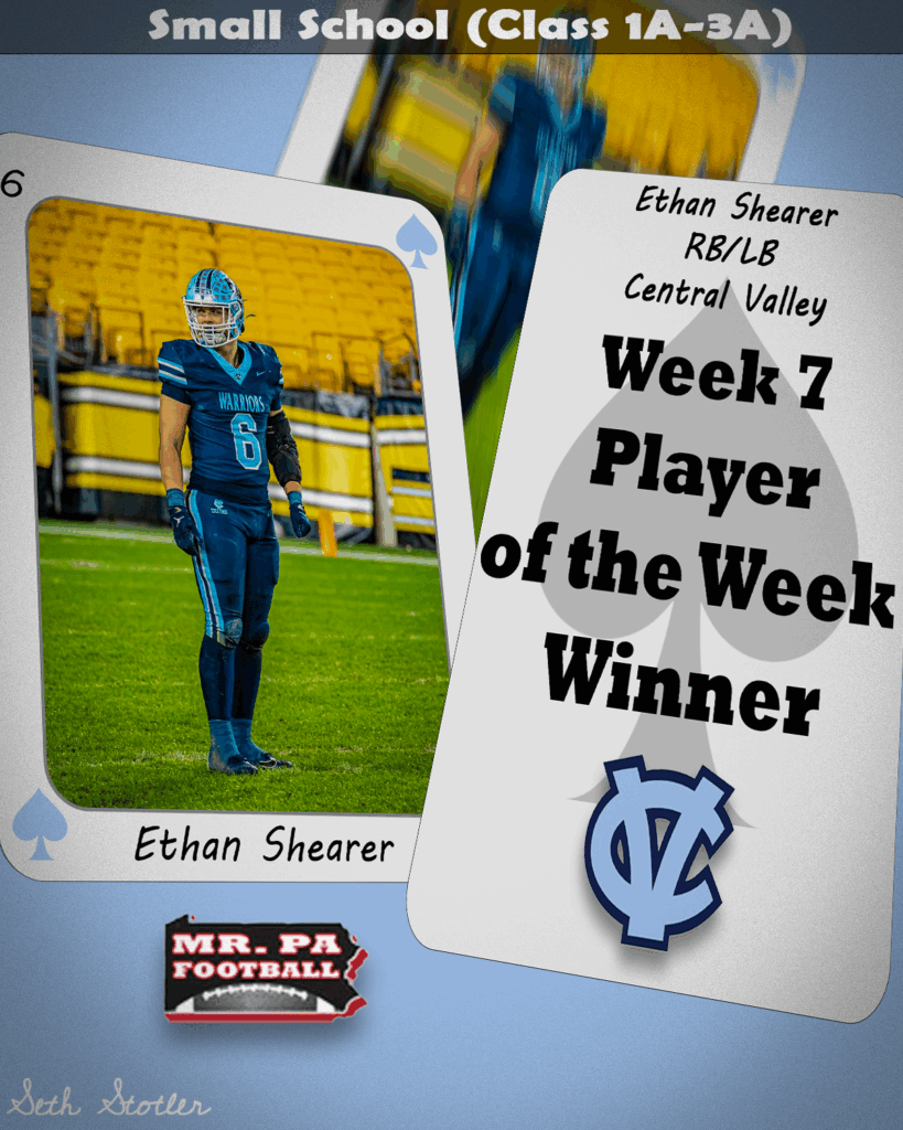 Week 7 Small School POW - Ethan Shearer