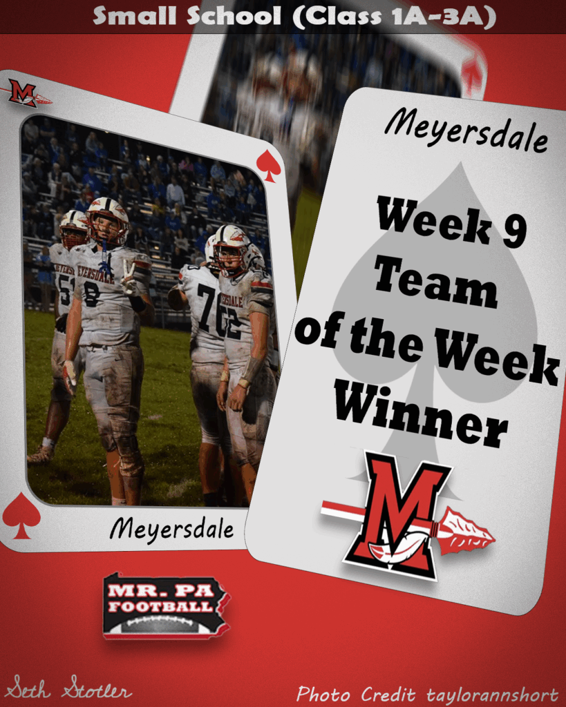 Week 9 Small School TOW - Meyersdale