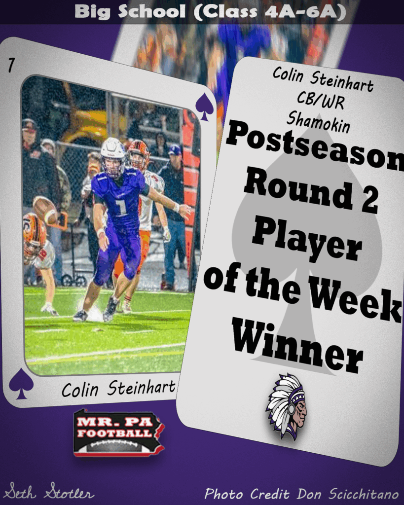 Postseason Round 2 Big School POW - Colin Steinhart
