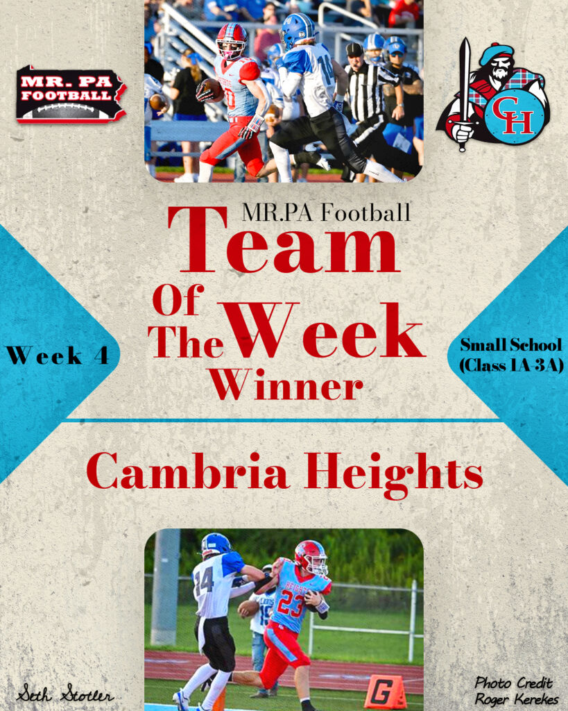 2026 Week 4 Small School TOW - Cambria Heights