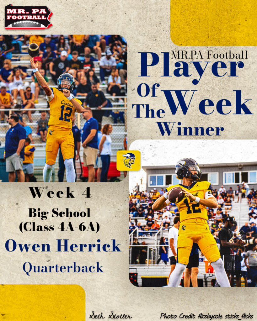 2026 Week 4 Big School POW - Owen Herrick