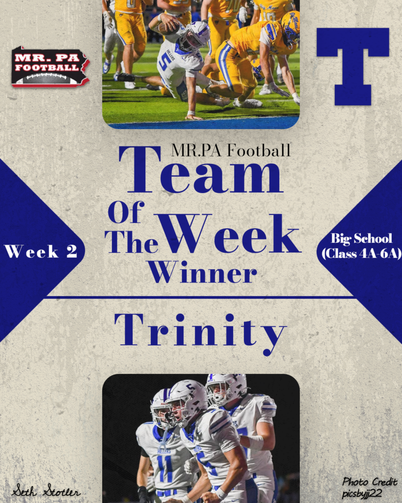 2026 Week 2 Big School TOW - Trinity