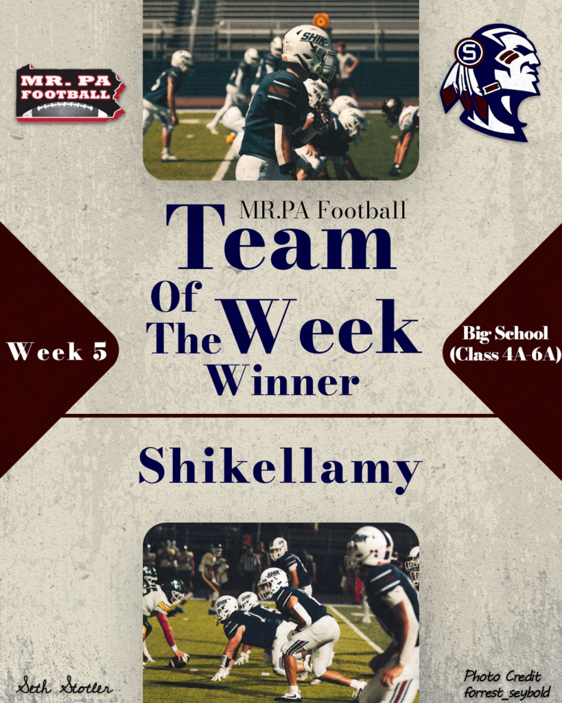 2026 Week 5 Big School TOW - Shikellamy