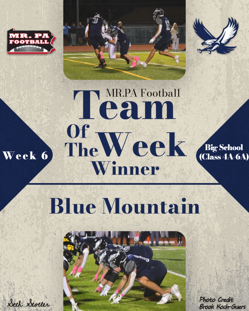 2026 Week 6 Big School TOW - Blue Mountain