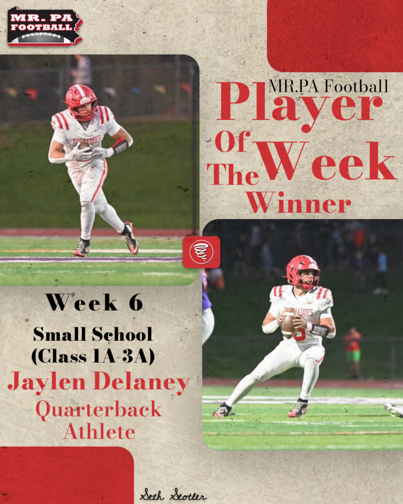 2026 Week 6 Small School POW - Jaylen Delaney